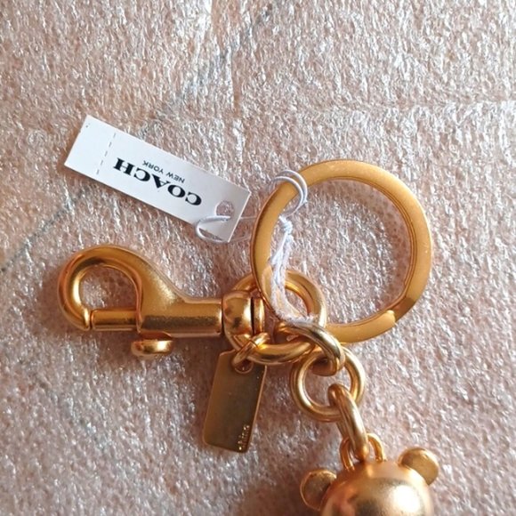 Coach x Star Wars Han Solo Bear Keychain Bag Charm NWT - Picture 6 of 9